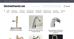 Desktop Screenshot of electronicfaucet.com